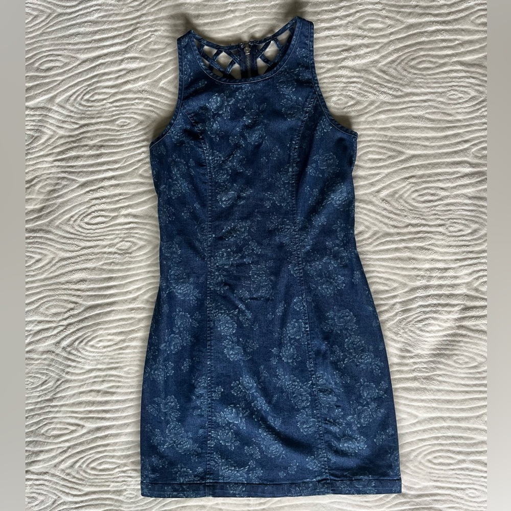 Dex Jean Floral Mini Dress